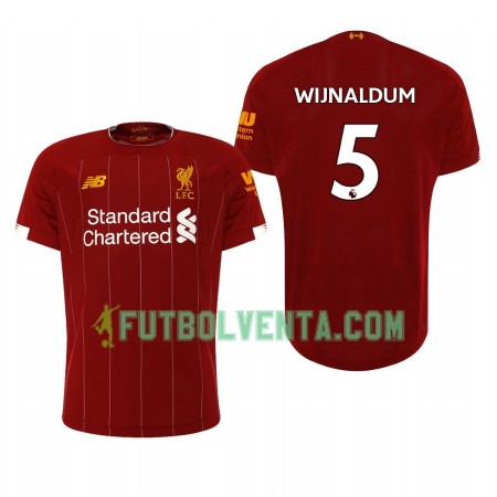 Camiseta de fútbol Liverpool Georginio Wijnaldum 5 1ª equipación 2019/2020 Camiseta de fútbol Liverpool Georginio Wijnaldum 5 1ª equipación 2019/2020